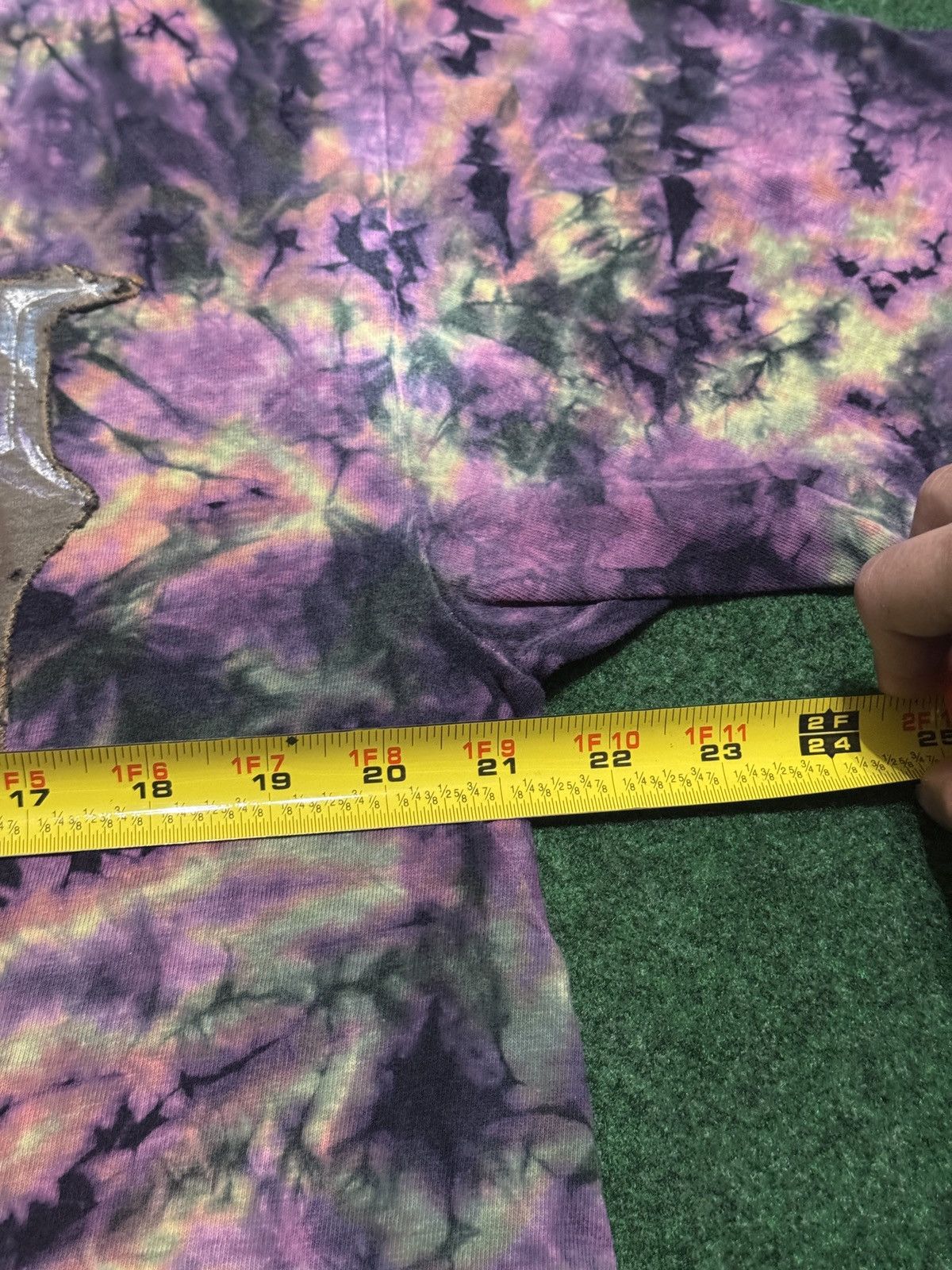 Band Tees Vintage 90s Megadeath INSANE Upcycled Tie Dye Band T Shirt Size US L / EU 52-54 / 3 - 6 Thumbnail