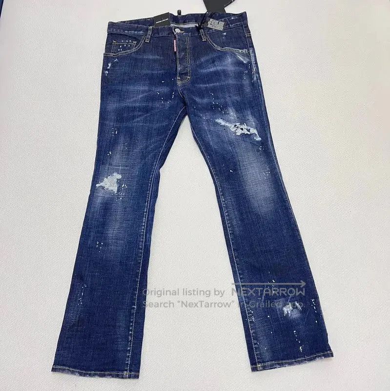 Dsquared2 DSQUARED2 Men's Casual Pants in Dark Blue . Size US 34 / EU 50 - 1 Thumbnail