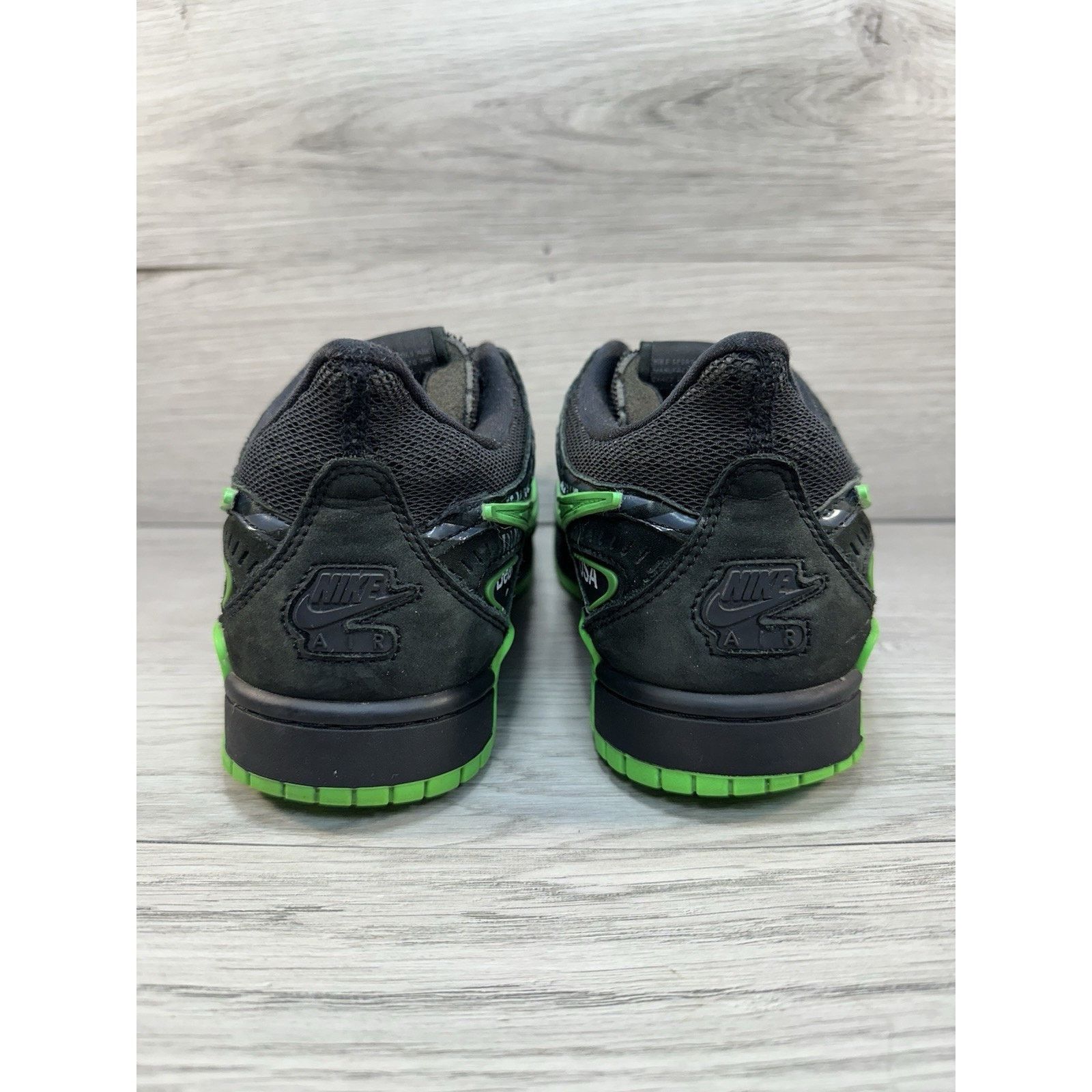 Nike × Off-White Nike Air Rubber Dunk x Off-White Low Green Strike - Size 9.5 Size US 9.5 / EU 42-43 - 5 Thumbnail