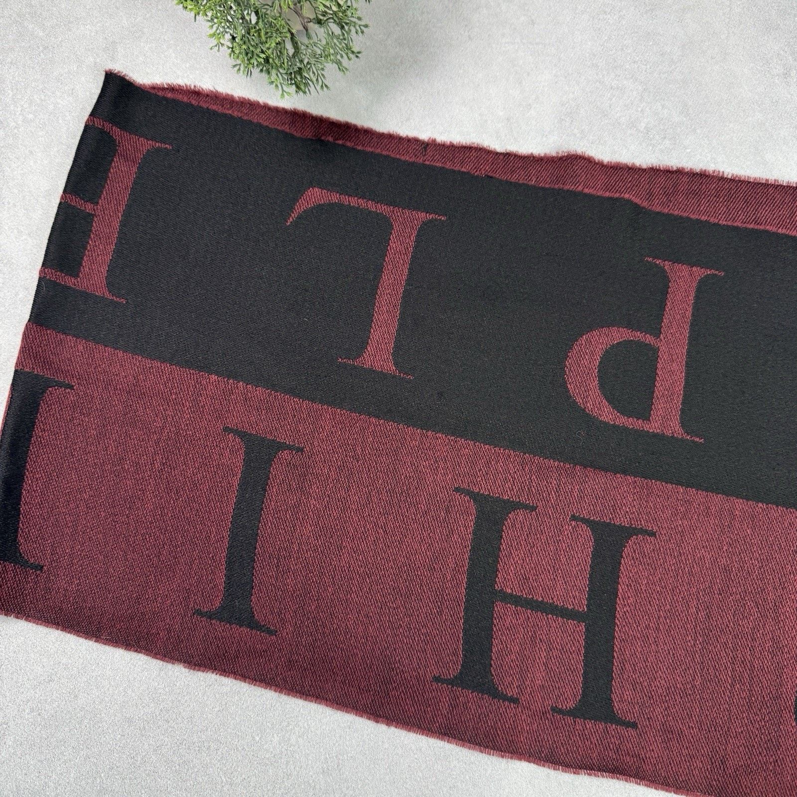 Philipp Plein Philipp Plein Men Scarf Big Logo Size ONE SIZE - 8 Thumbnail