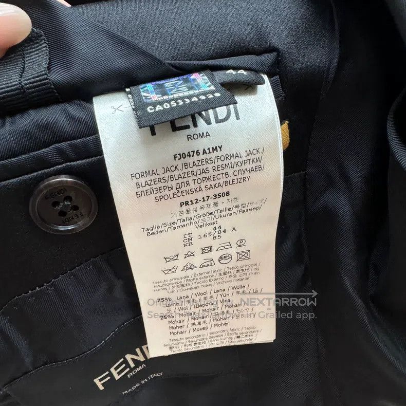 Fendi Fendi Classic Monster Monster Suit Jacket Size M / US 6-8 / IT 42-44 - 6 Thumbnail