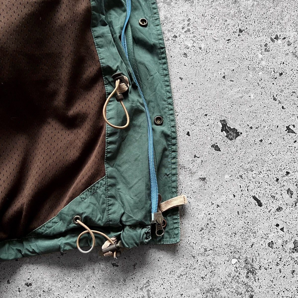 Napapijri × Vintage Napapijri Vintage 00s Full Zip Windbreaker Green LS Jacket Size S / US 4 / IT 40 - 10 Thumbnail