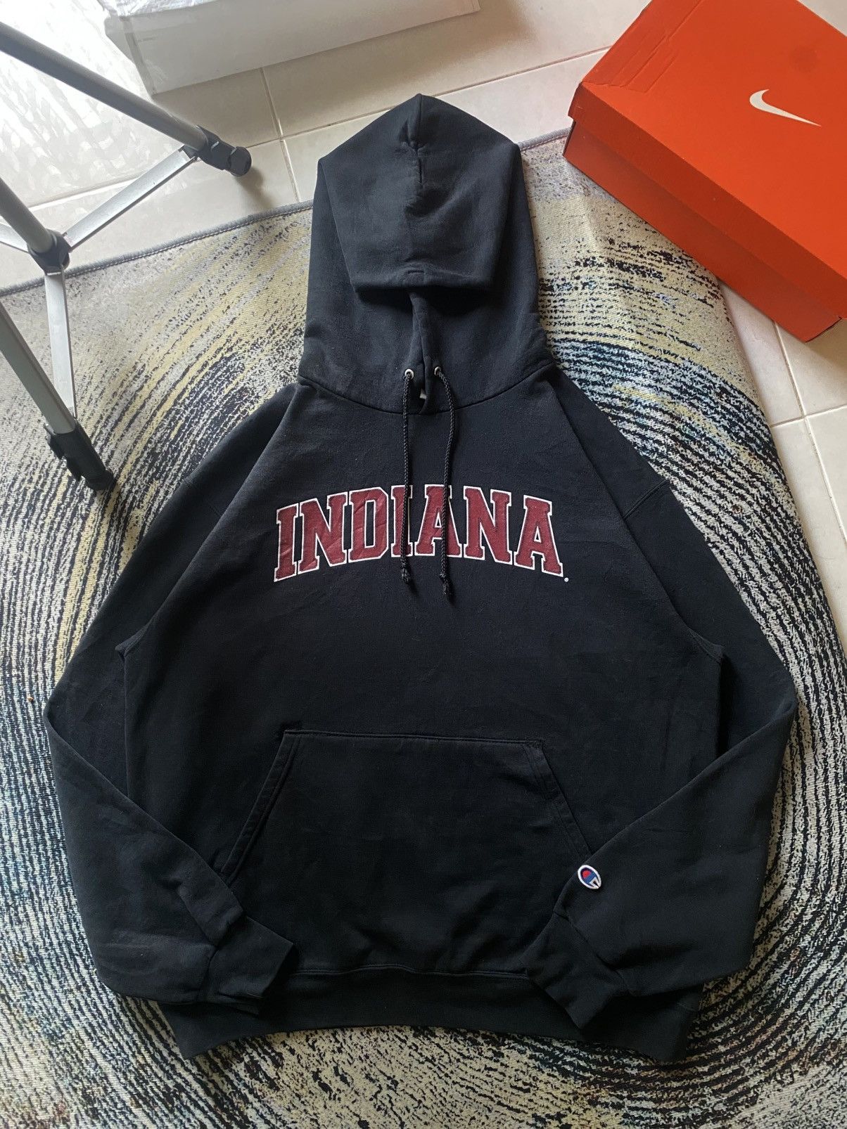 Champion × Vintage Vintage Champion Reverse Weave Hoodie Size US L / EU 52-54 / 3 - 1 Thumbnail
