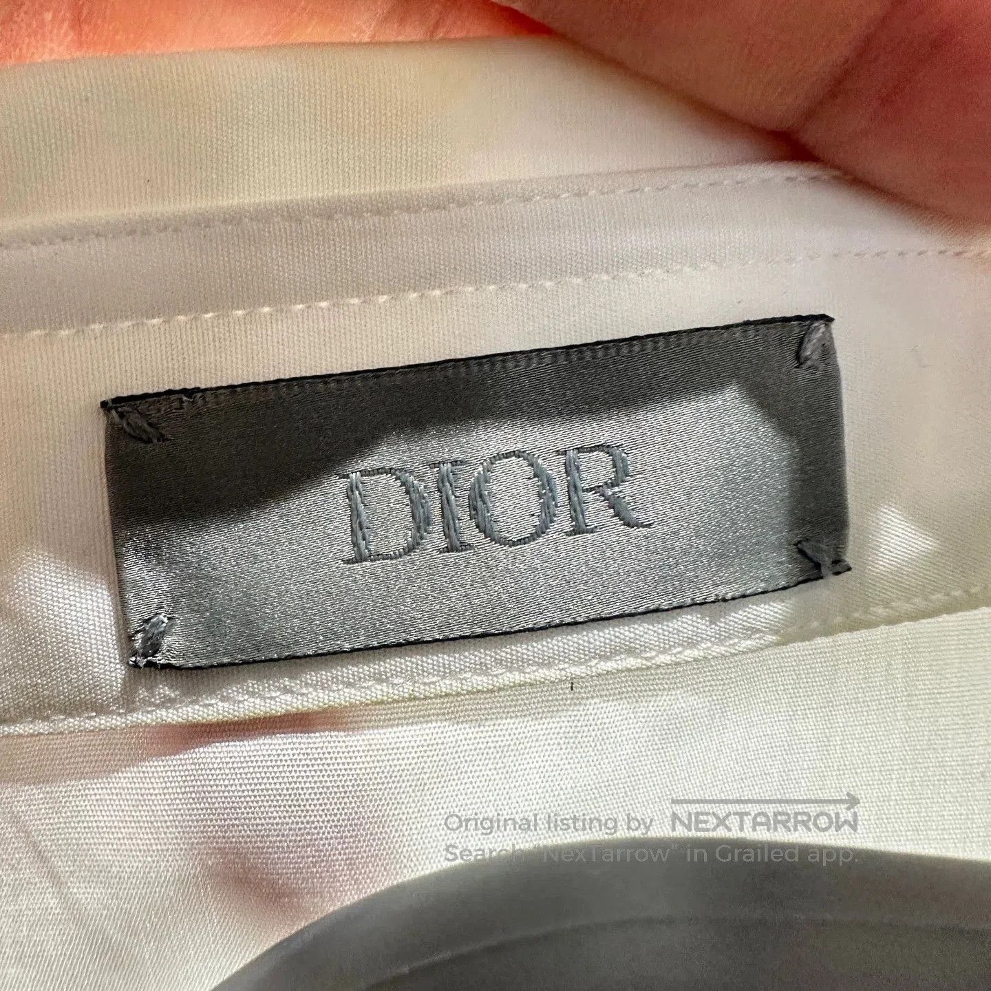 Dior White Long. Size US M / EU 48-50 / 2 - 3 Thumbnail