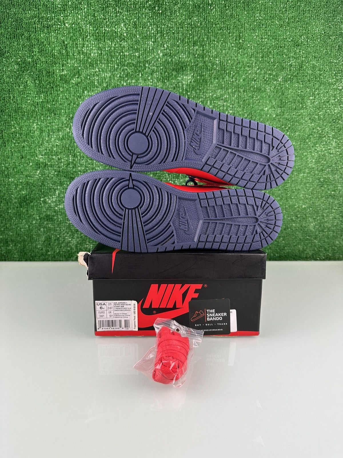Jordan Brand Jordan 1 Retro OG High David Letterman (GS) Size 6y Size US 6 / EU 39 - 8 Thumbnail