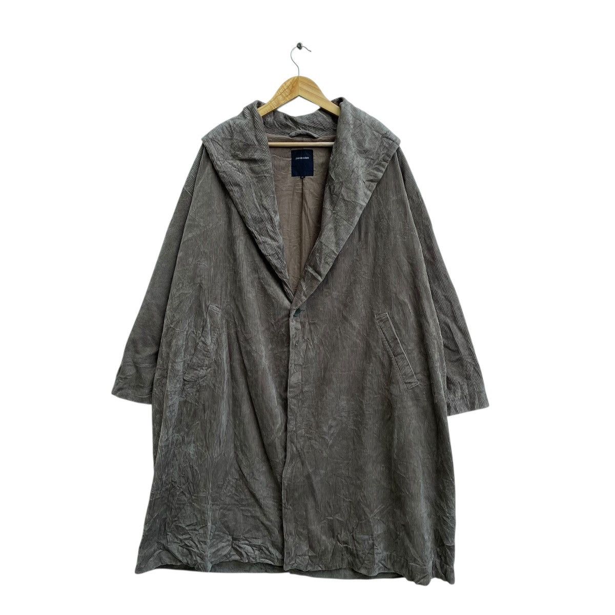 Autumn Cashmere × Designer × Pas de Calais Japanese Brand Pas De Calais Drape Long Coat Size M / US 6-8 / IT 42-44 - 1 Thumbnail
