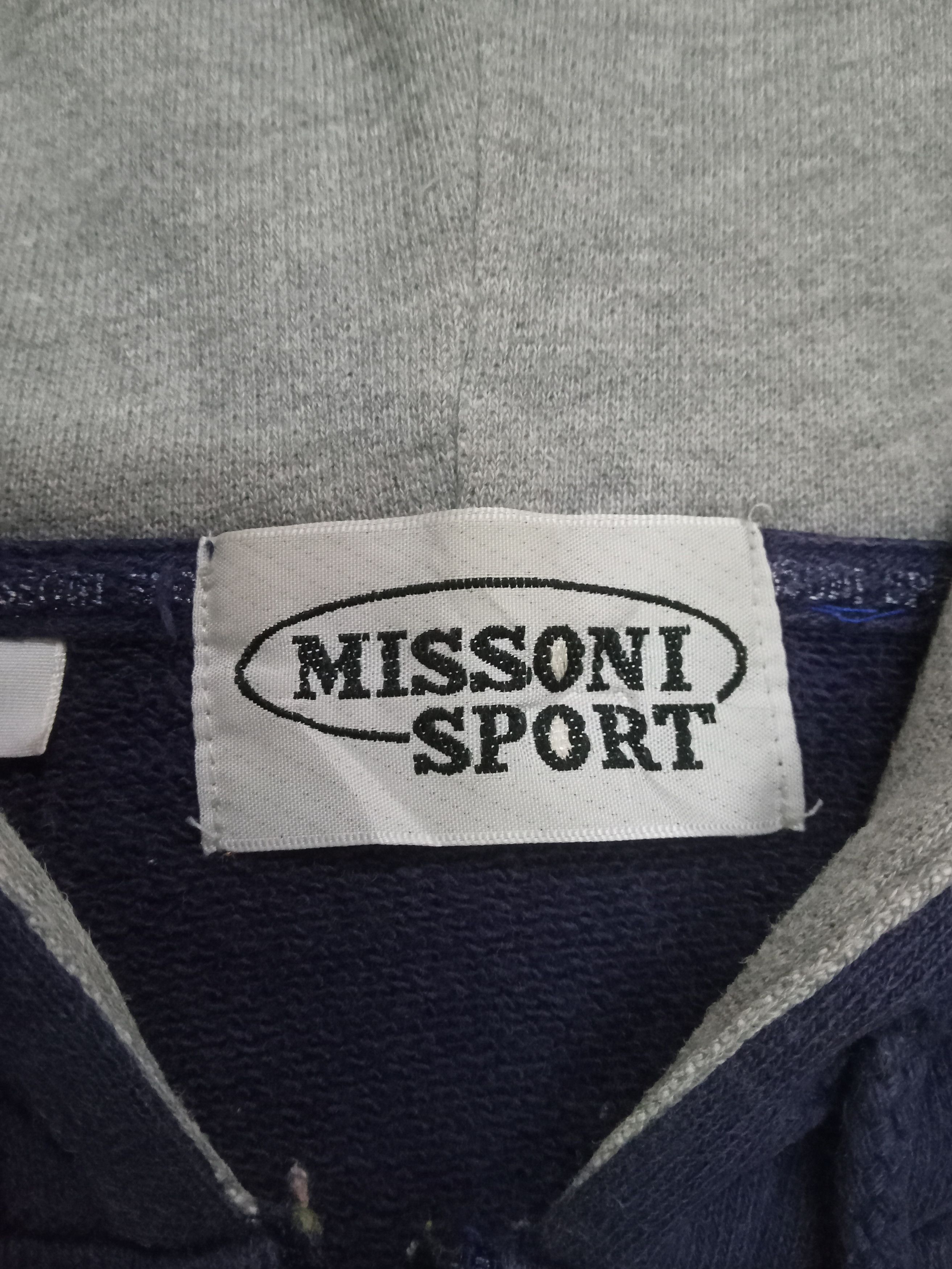 Missoni Missoni Sport Vintage Hoodie Size US L / EU 52-54 / 3 - 3 Thumbnail