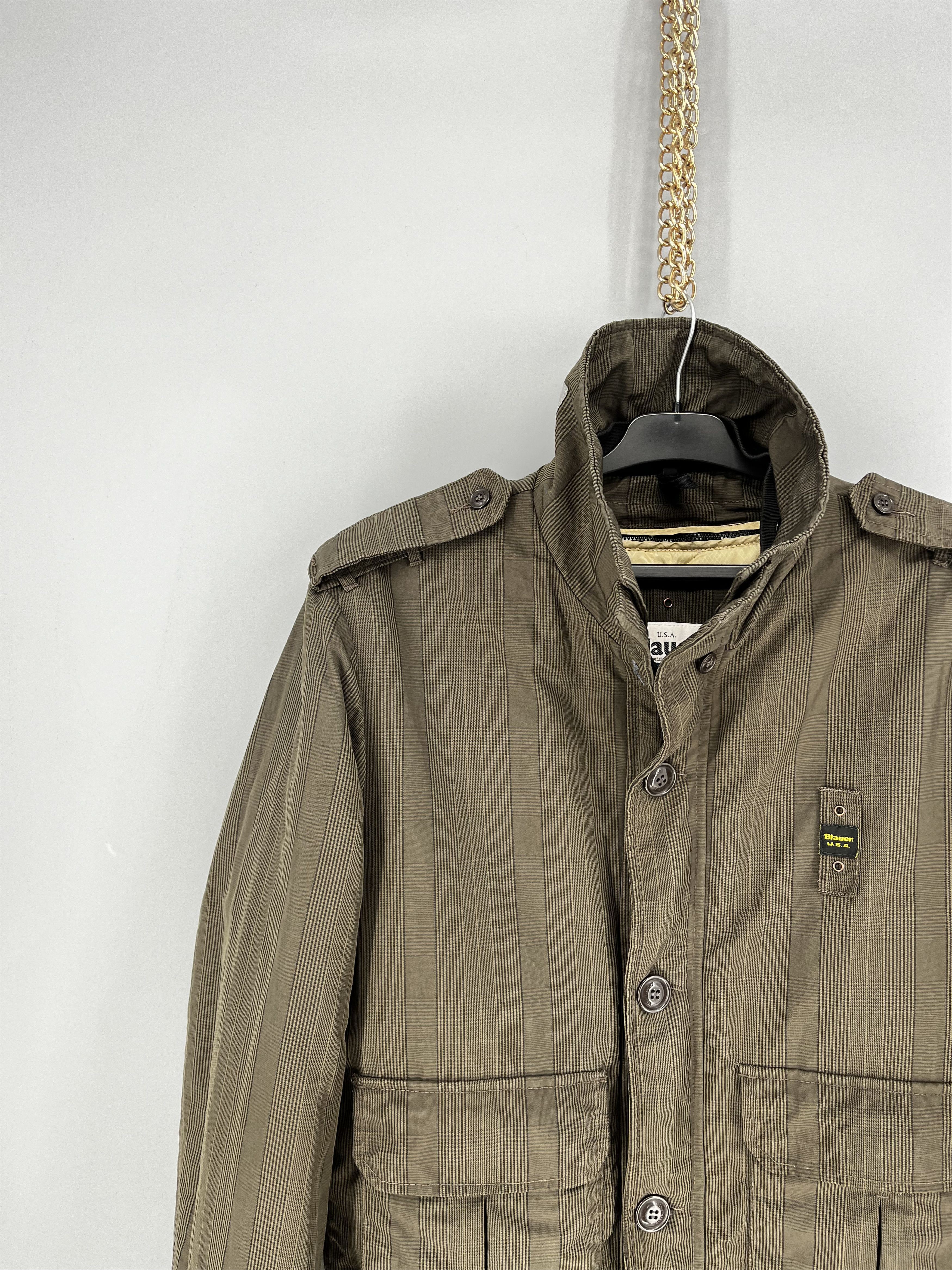 Other Vintage Blauer U.S.A. Field Jacket Streetwear Size US XXL / EU 58 / 5 - 4 Thumbnail