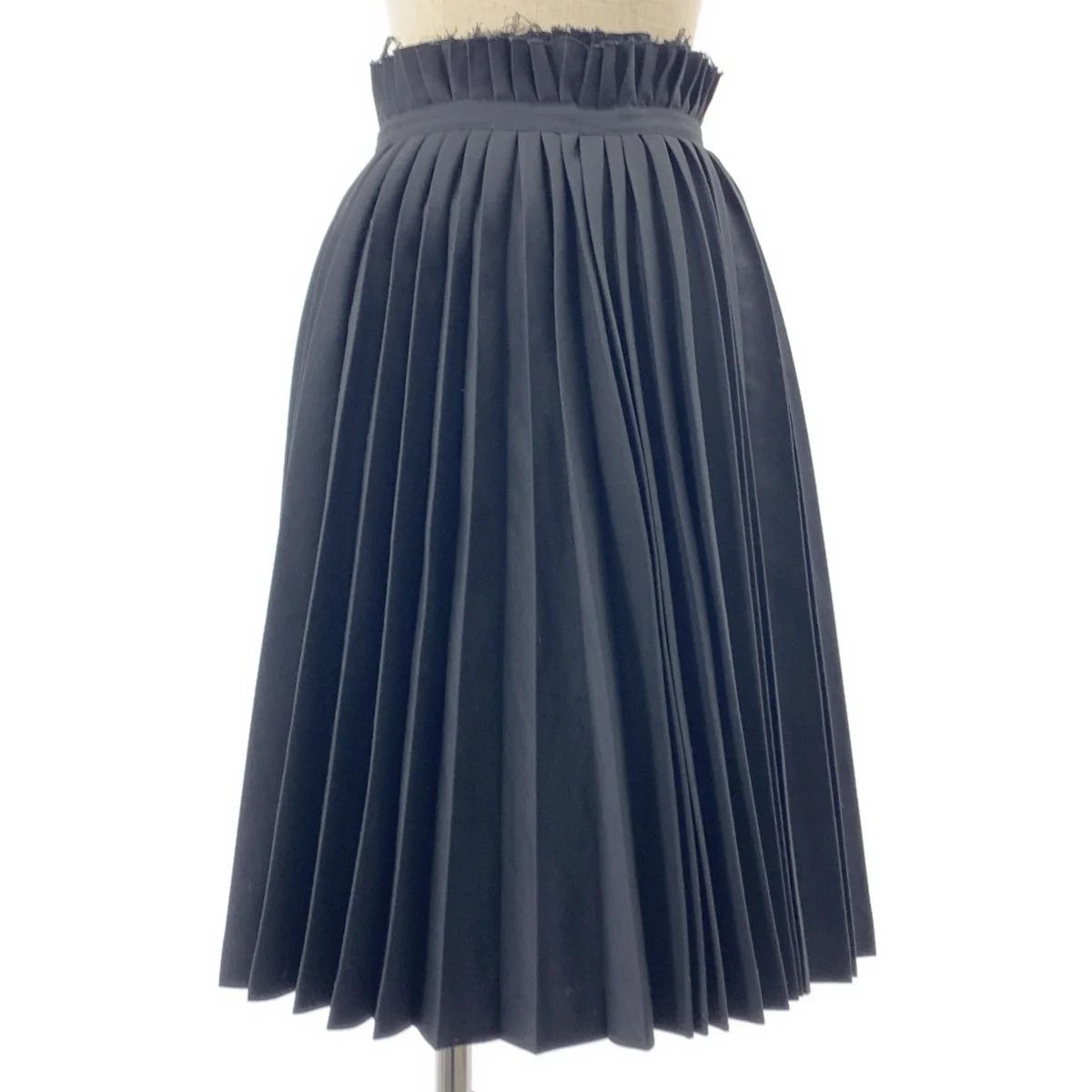 Junya Watanabe JUNYA WATANABE COMME des GARCONS - CutOff Pleated Wrap Skirt Size 26" / US 2 / IT 38 - 3 Thumbnail