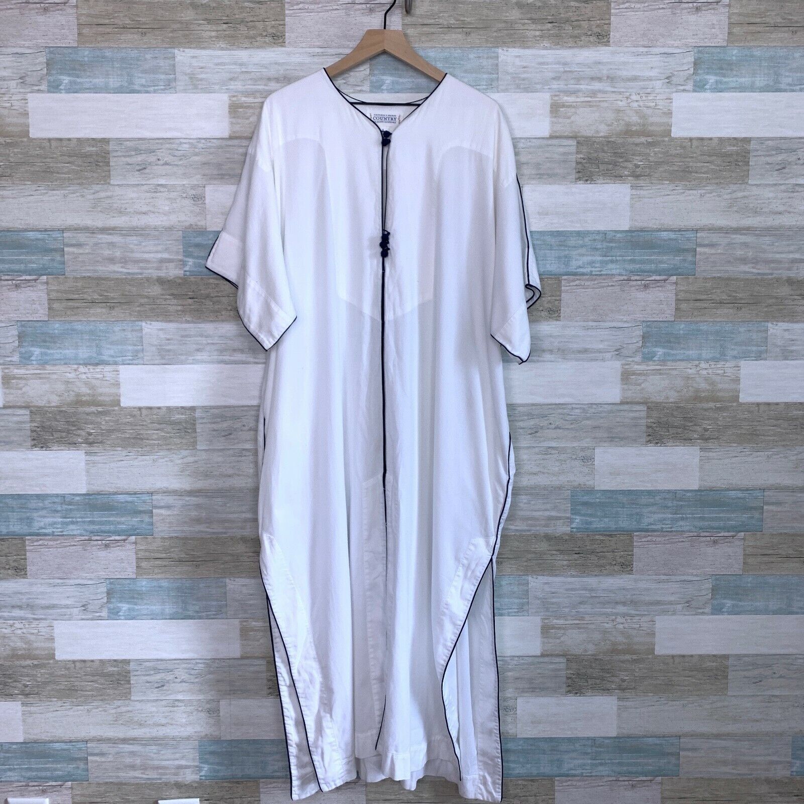 Victoria's Secret Victorias Secret Country VTG 90 Oversized Kimono Robe White Size ONE SIZE - 1 Thumbnail