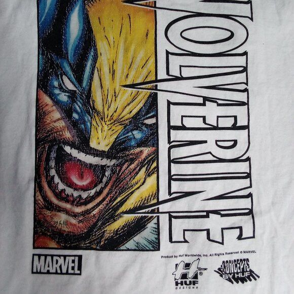 Huf HUF Concepts x Marvel Comics Wolverine T-Shirt Size US L / EU 52-54 / 3 - 6 Thumbnail