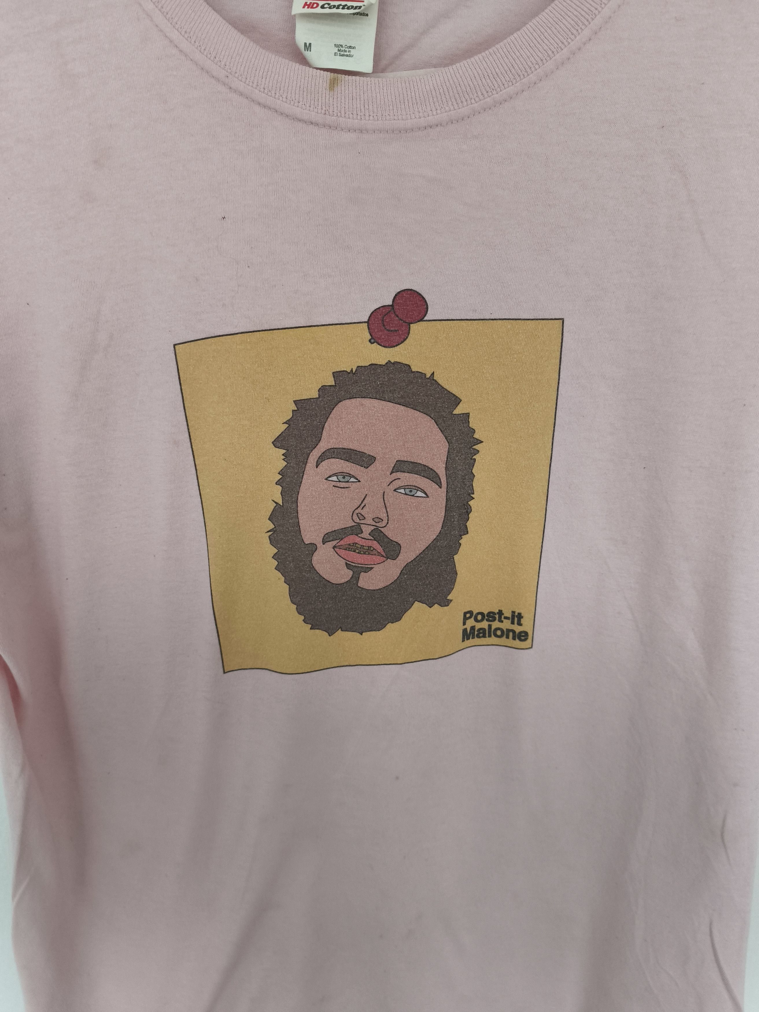 Rap Tees Y2K Post It Malone Tee Size US M / EU 48-50 / 2 - 2 Thumbnail