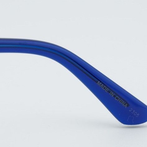 Calvin Klein Calvin Klein CK23533S 400 Men Sunglasses Blue Square Frame Size ONE SIZE - 4 Thumbnail