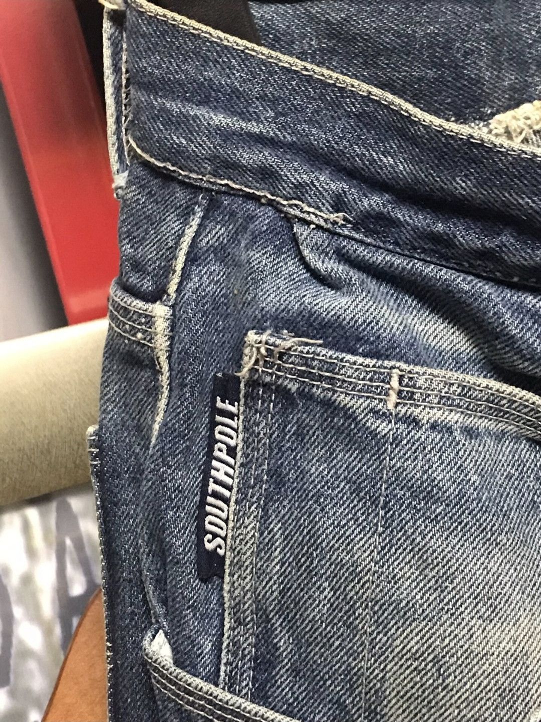 Southpole southpole denim stright baggy jeans Size US 33 - 4 Thumbnail