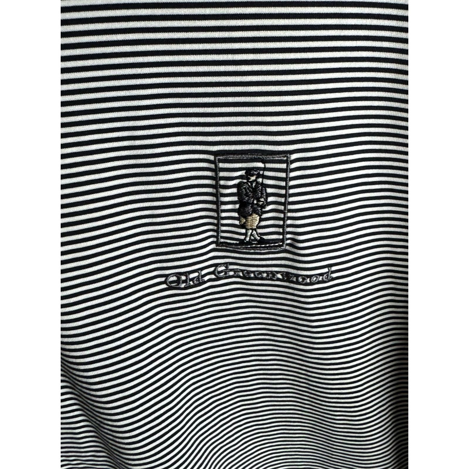 Vintage Dunning Golf POLO SHIRT Old Greenwood Large L Poly Mens Size US L / EU 52-54 / 3 - 3 Thumbnail