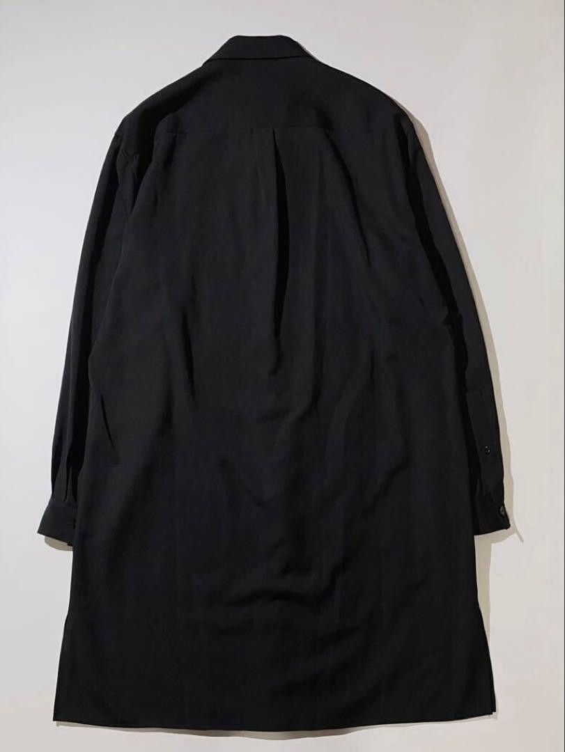 Yohji Yamamoto POUR HOMME wool gabardine multi collar shirts HD-B04-100 Size US XL / EU 56 / 4 - 4 Thumbnail