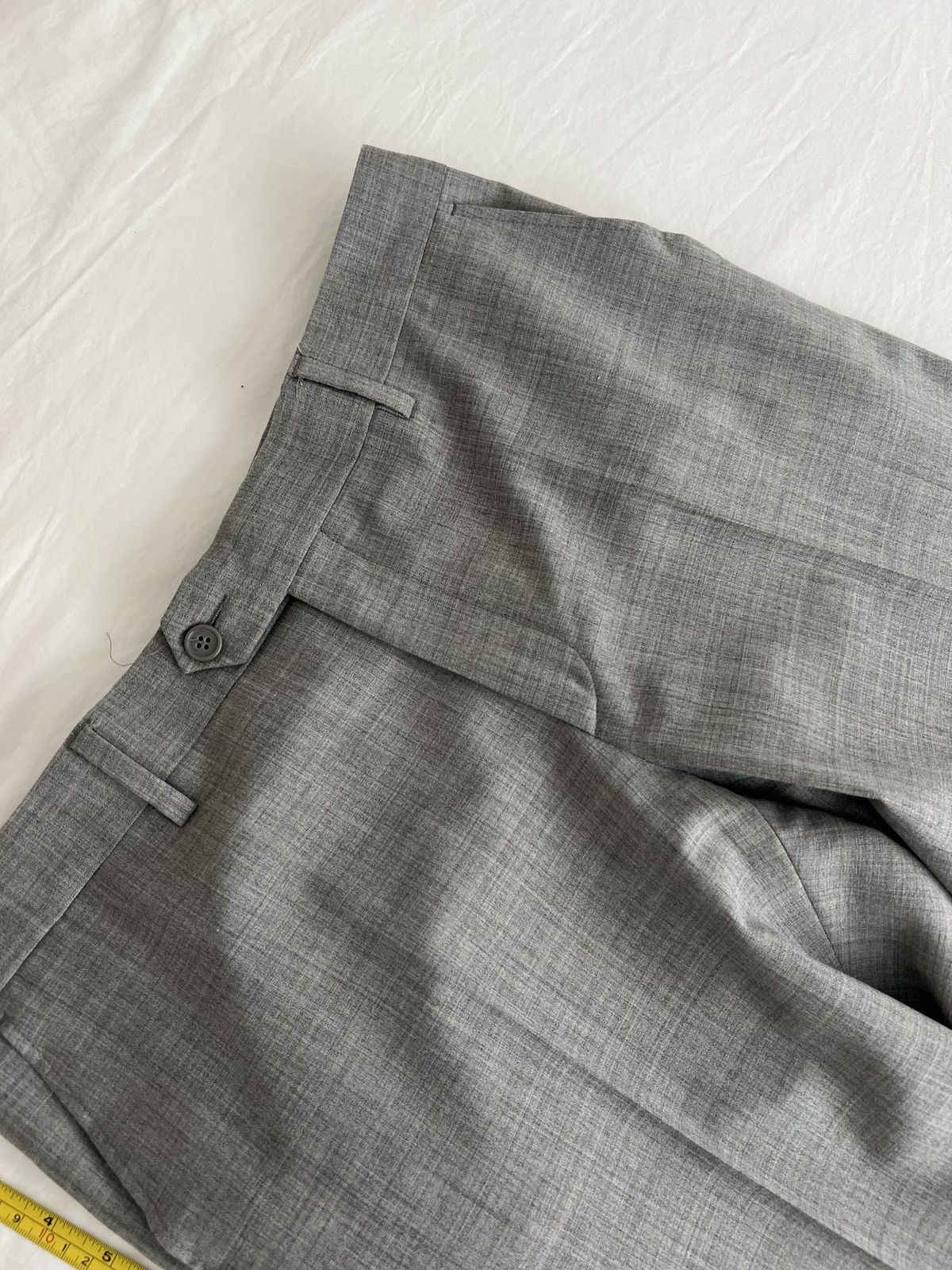 Other New Custom Made in Italy Mens Wool Gray Suit 42R US / 52 EU Size 42R - 18 Thumbnail