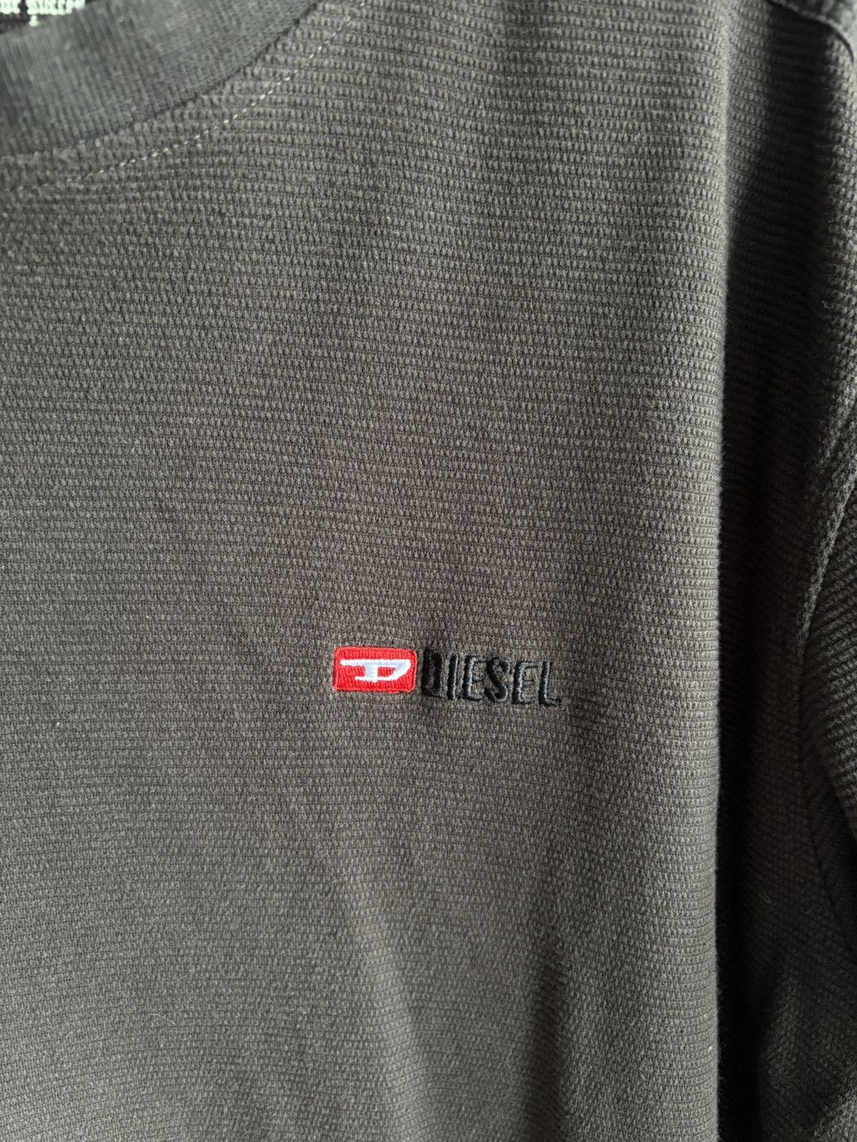 Diesel × Vintage Diesel Vintage Streetwear Hype 2XL Long Sleeve T-shirt Size US XXL / EU 58 / 5 - 2 Thumbnail