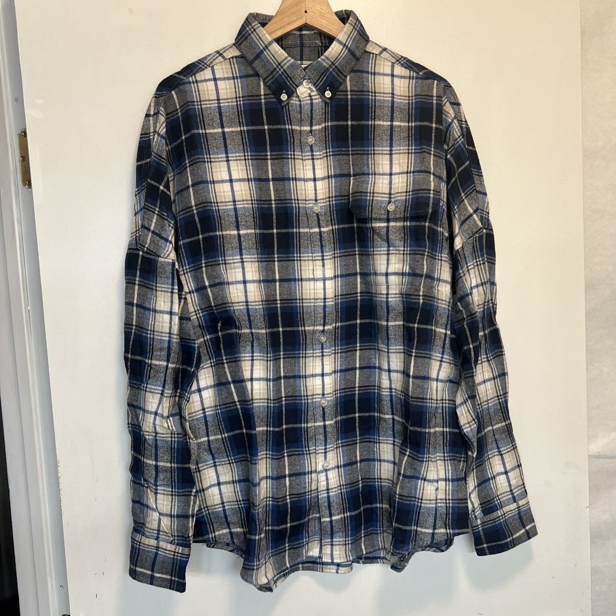 Palace Palace Lumber Yak Shirt Blue White Size US L / EU 52-54 / 3 - 1 Thumbnail