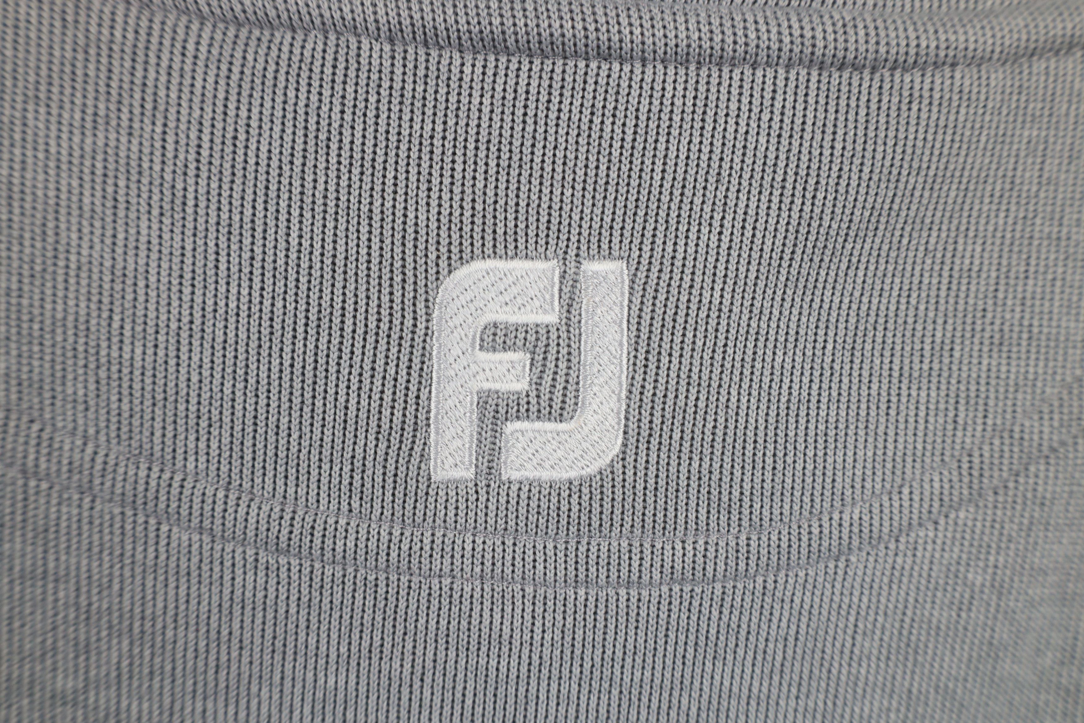 Footjoy × Vintage FootJoy Sleeveless Half Zip Pullover Golf Sweater Vest Gray Size US XL / EU 56 / 4 - 9 Thumbnail