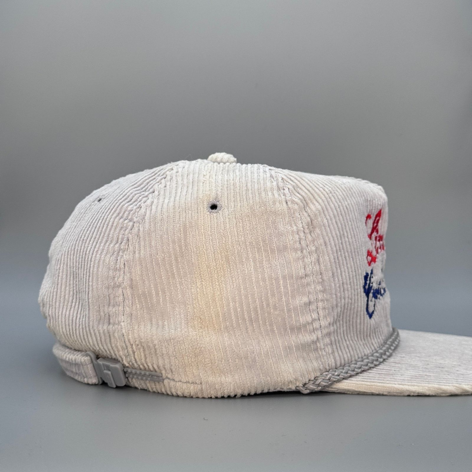 Vintage Vintage '80s Lincoln Continental Corduroy strapback hat Size ONE SIZE - 4 Thumbnail