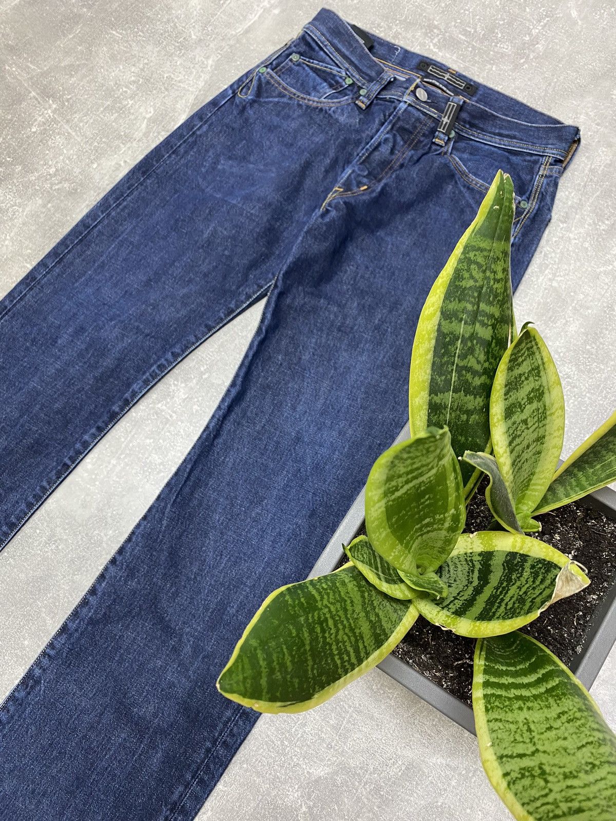 Massimo Osti × Stone Island × Vintage Vintage 90's Stone Island Denim Massimo Osti Archival Jeans Size US 28 / EU 44 - 3 Thumbnail