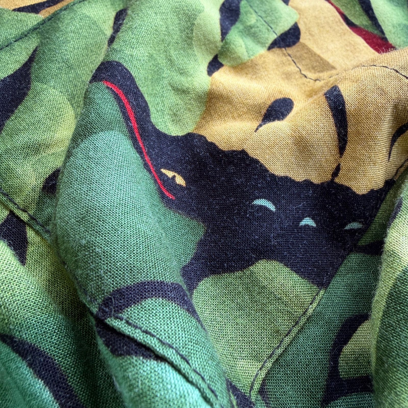 Other Vintage BayouWear Crocodile Jazz Hawaiian Rayon Shirt Size US L / EU 52-54 / 3 - 4 Thumbnail
