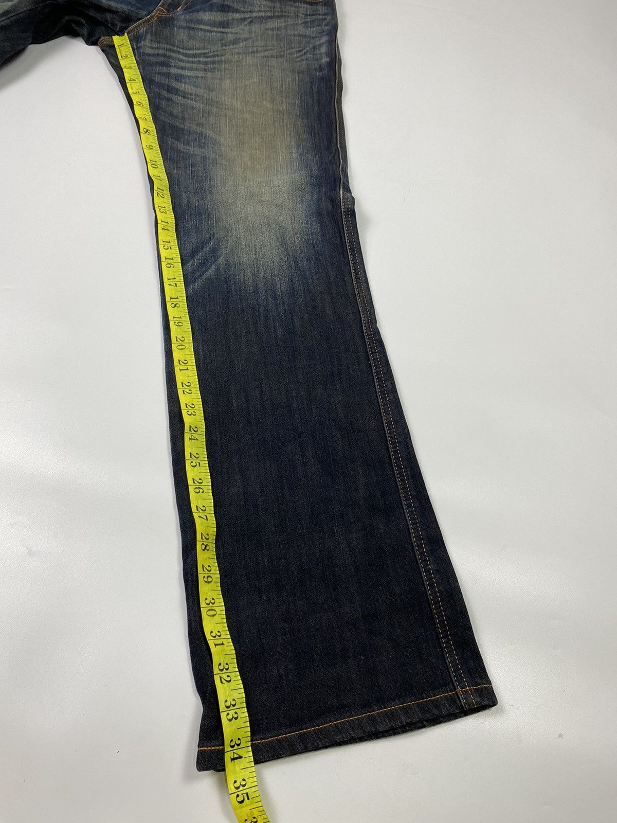 Edwin × Japanese Brand × Jean stonewash edwin 503 wash faded jeans pant style Size US 32 / EU 48 - 9 Thumbnail