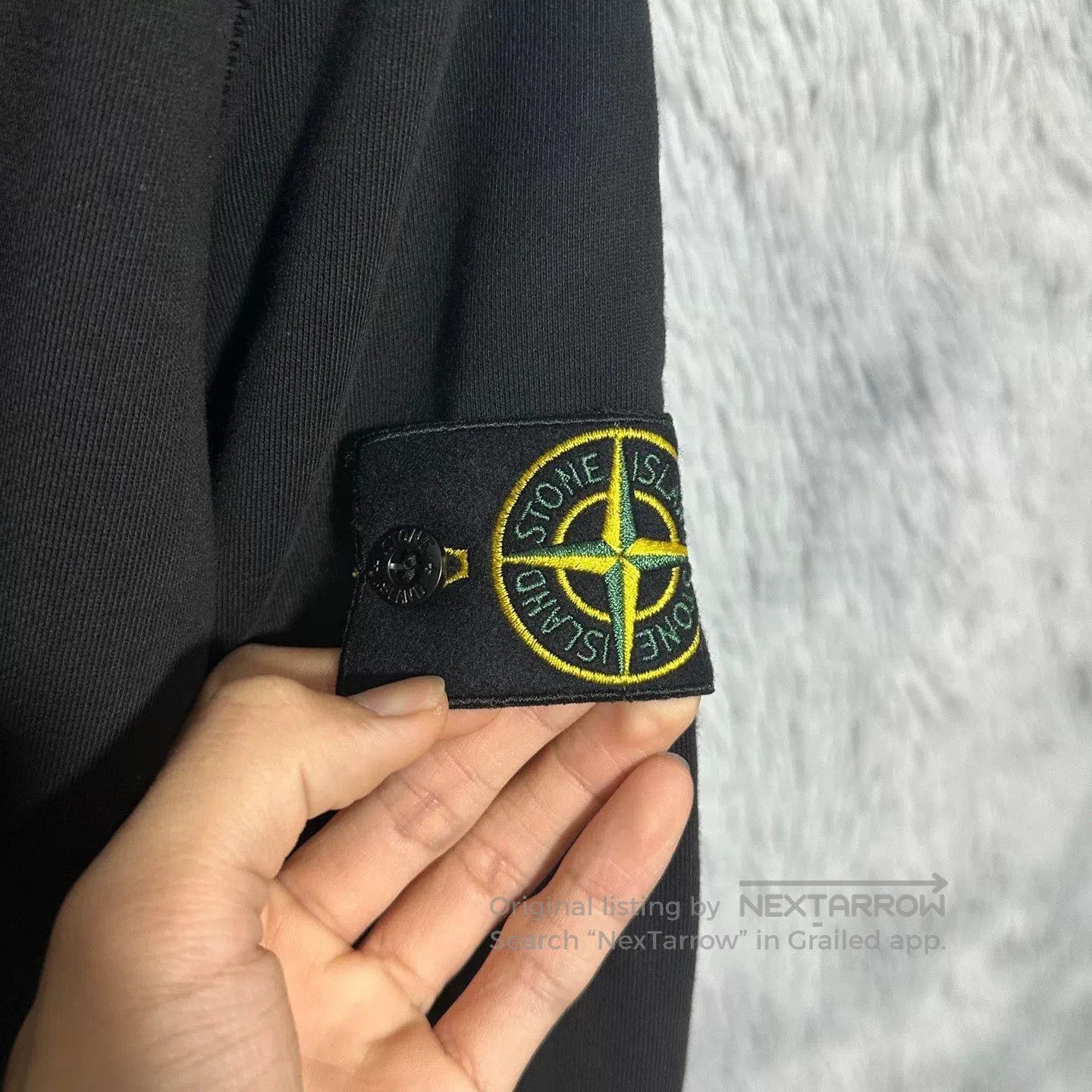 Stone Island stone island black crew neck sweatshirt L. Size US L / EU 52-54 / 3 - 5 Thumbnail