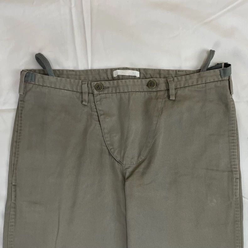 Helmut Lang HELMUT LANG size48 Double front pocket trousers sewn by han Size US 32 / EU 48 - 3 Thumbnail
