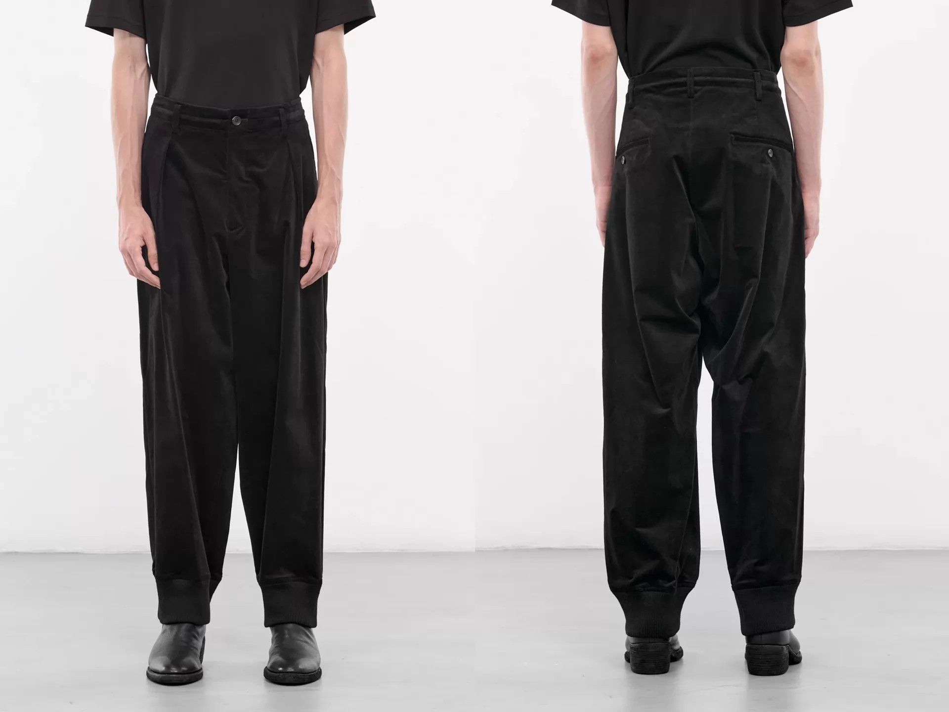 Yohji Yamamoto Yohji Yamamoto 24AW Runway Velvet Trousers Size 3 Size US 34 / EU 50 - 2 Thumbnail