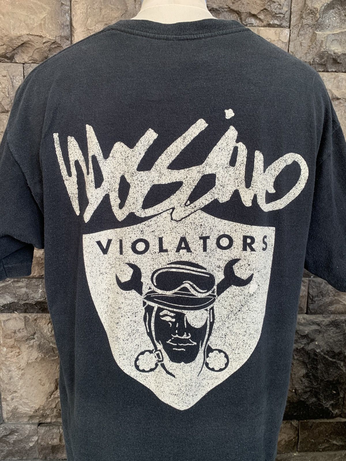 Mossimo Vintage 90s Mossimo Violators Skate Surf Streetwear T shirt Size US L / EU 52-54 / 3 - 2 Thumbnail