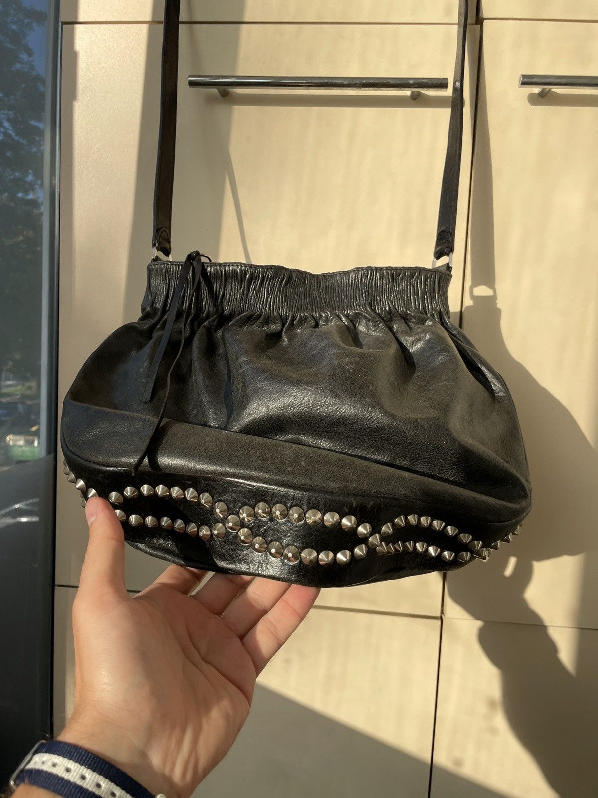Other Clements Ribeiro Avantgarde leather spiked bag poel bijan Size ONE SIZE - 4 Thumbnail