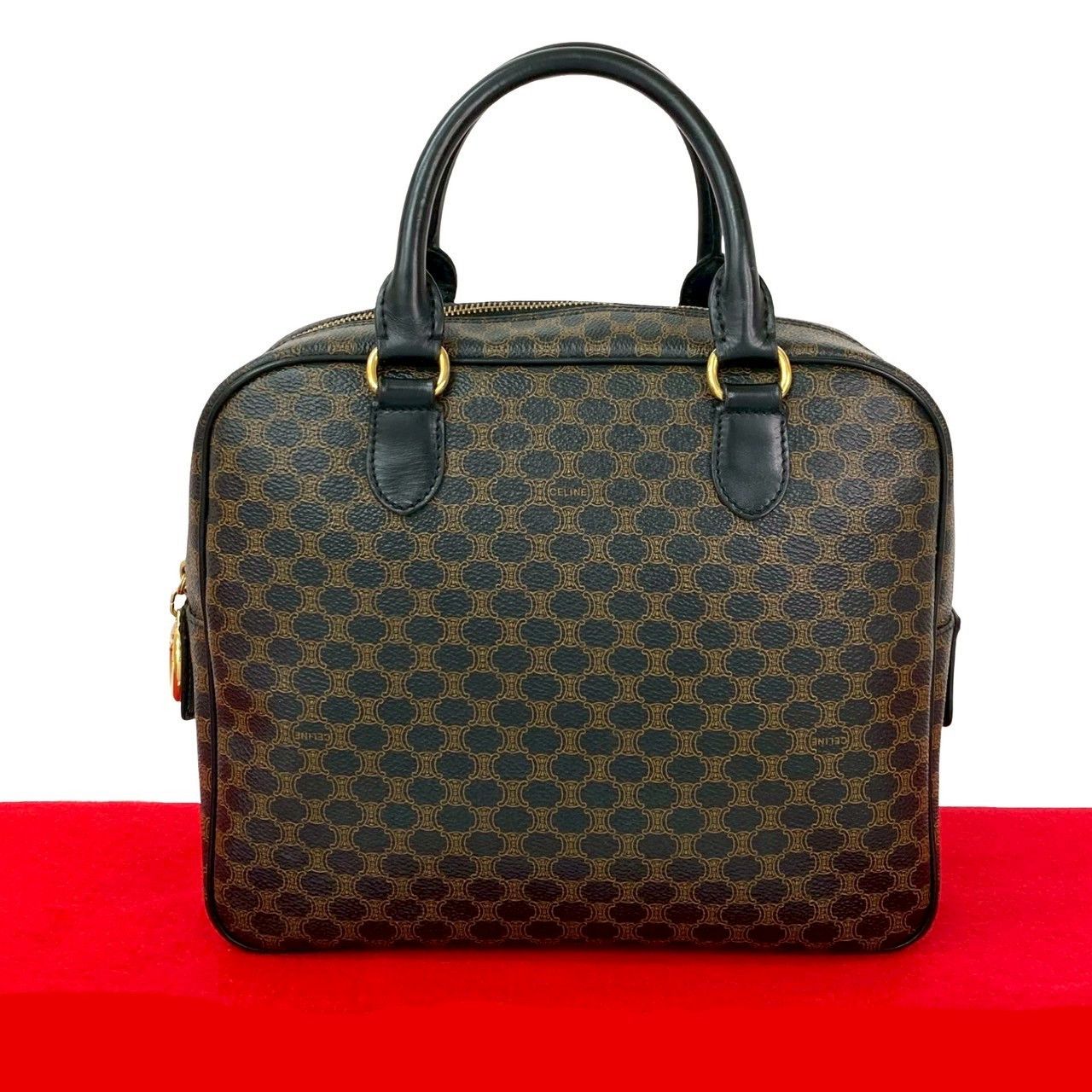 Celine Celine Celine Macadam Blazon PVC Leather Handbag Leather Handbag DUTY FREE for USA Size ONE SIZE - 1 Thumbnail
