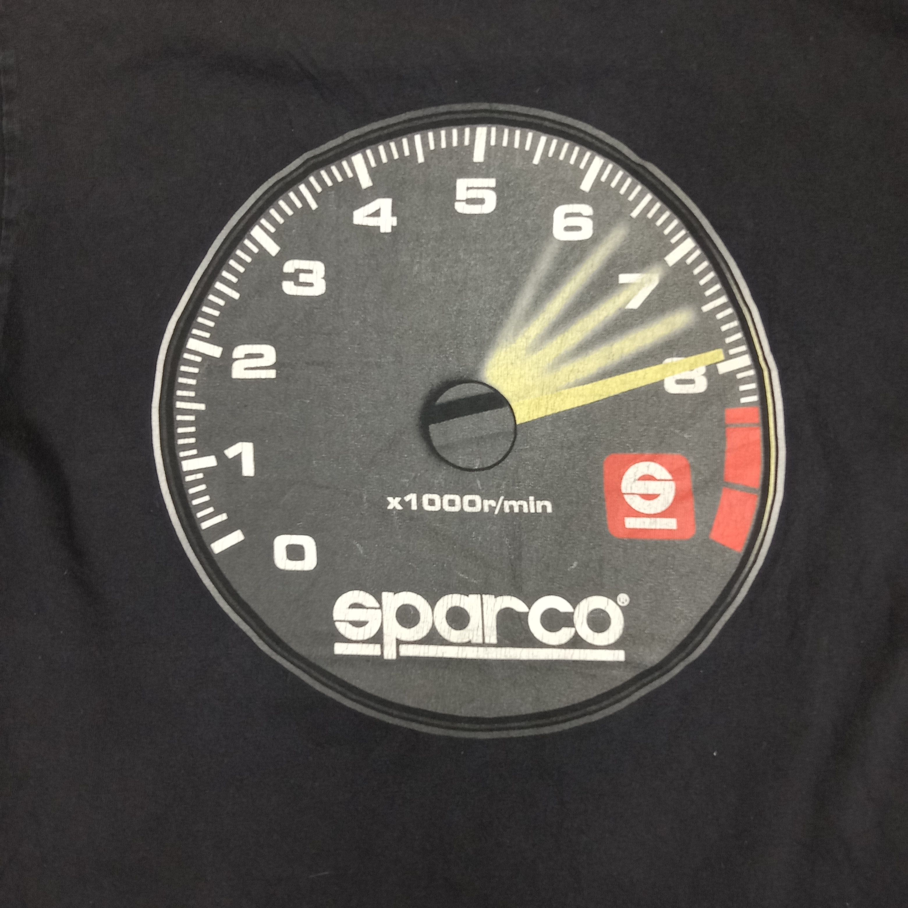 Vintage SPARCO Italian Racing Part Motorsports Brand Tshirt Size US S / EU 44-46 / 1 - 2 Thumbnail