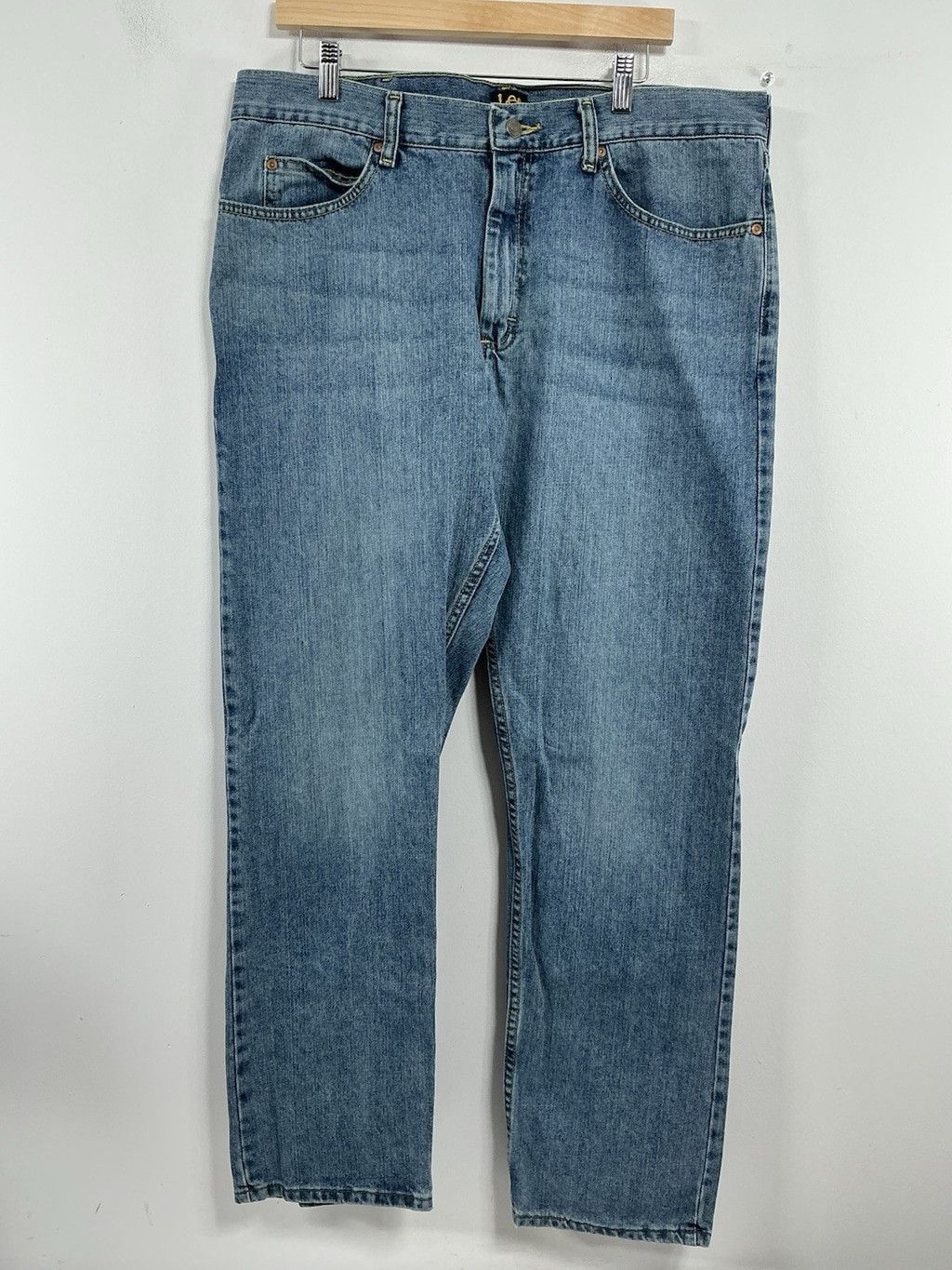 Lee Men's Lee Regular Fit Blue Jeans 38x32 Straight Size US 38 / EU 54 - 1 Thumbnail