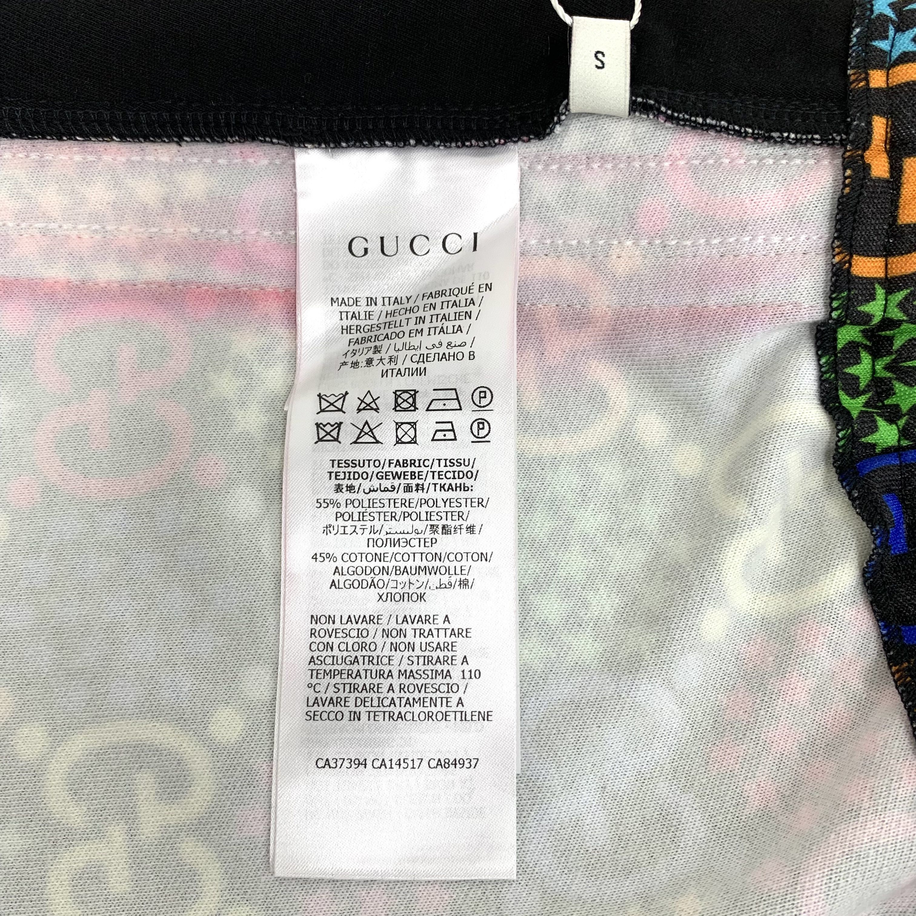 Gucci Gucci Cotton Rainbow Logo Print Shorts – Multicolor (Size S) Size 26" / US 2 / IT 38 - 3 Thumbnail