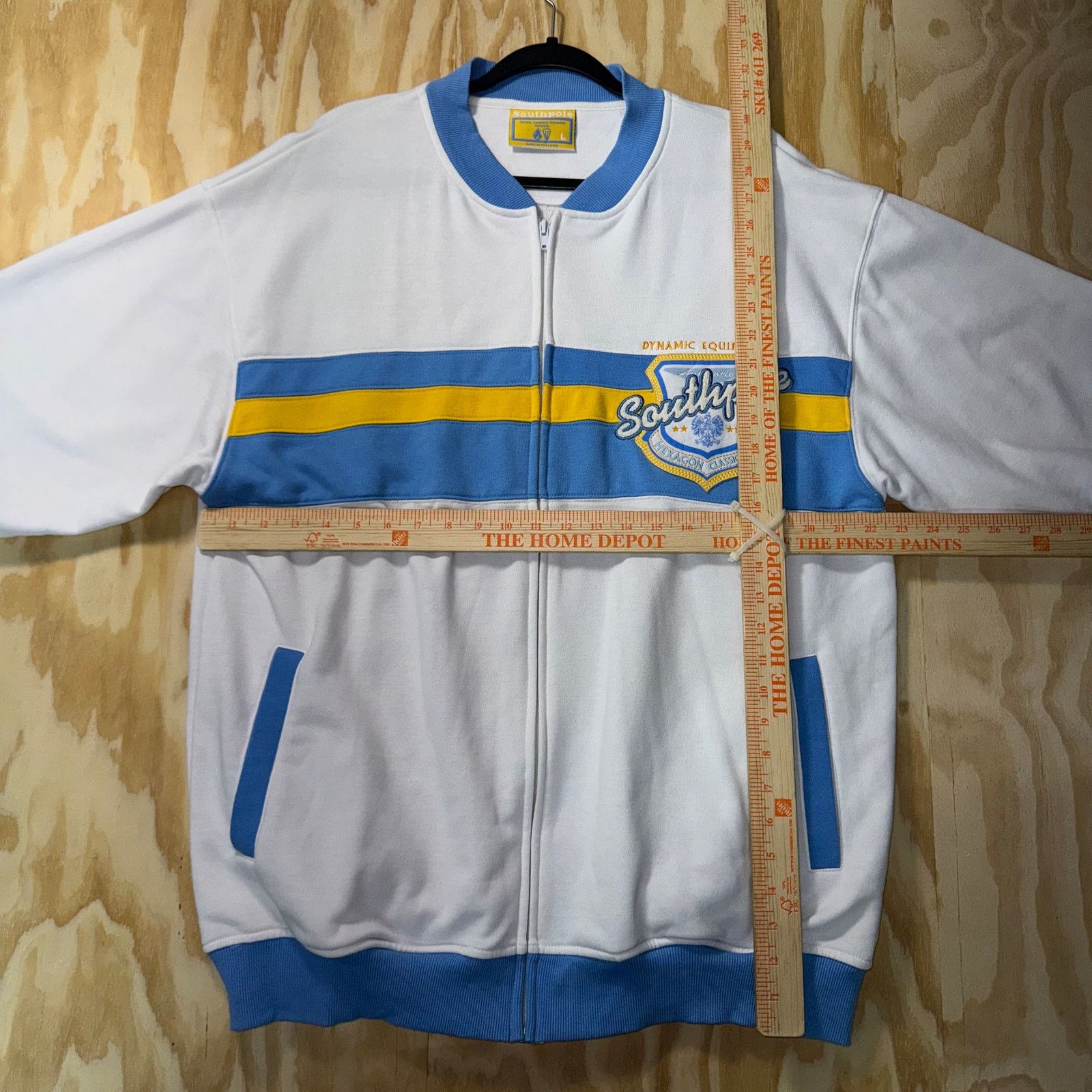 Southpole Vintage Y2K south pole embroidered 2000s zip up sweatshirt Size US L / EU 52-54 / 3 - 4 Thumbnail