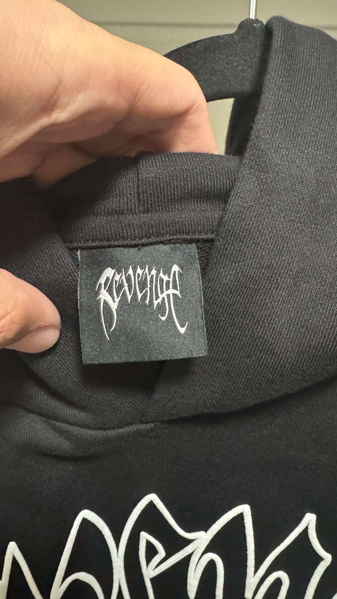 Revenge Revenge White Outline Kill Logo Hoodie Size US XL / EU 56 / 4 - 3 Thumbnail