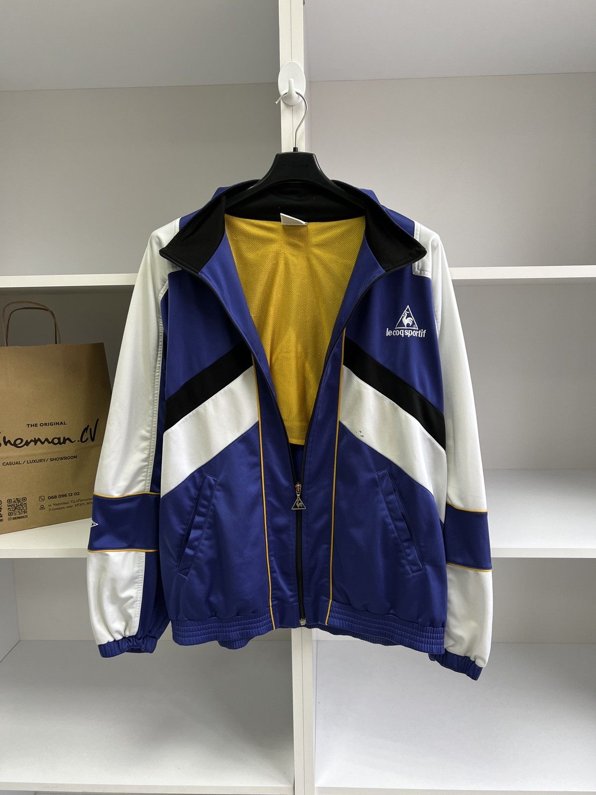 Le Coq Sportif × Vintage Vintage 90s Le CoQ Sportif tracksuit Size US L / EU 52-54 / 3 - 9 Thumbnail