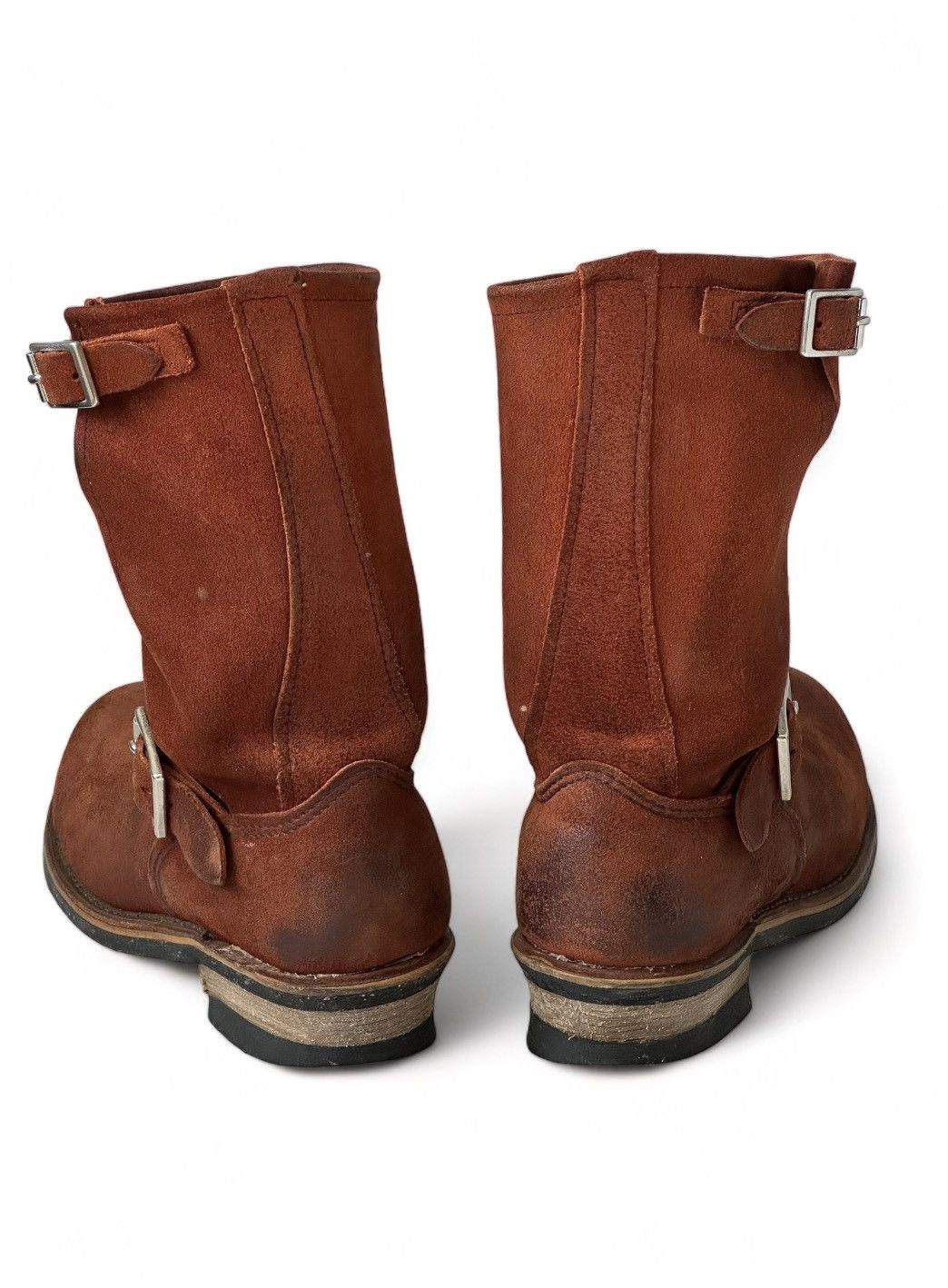 Red Wing Rare Red Wing 8812 Copper Abilene Roughout Engineer Boots Size US 8.5 / EU 41-42 - 4 Thumbnail