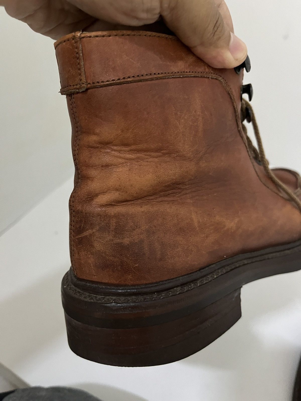 Tricker's Tricker’s U Tip Boots Size US 7 / IT 37 - 15 Thumbnail