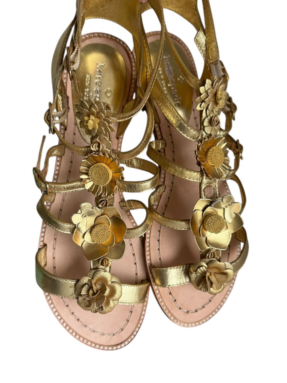 Kate Spade Sandała Karę Spade Leather New Size US 8 / IT 38 - 11 Thumbnail