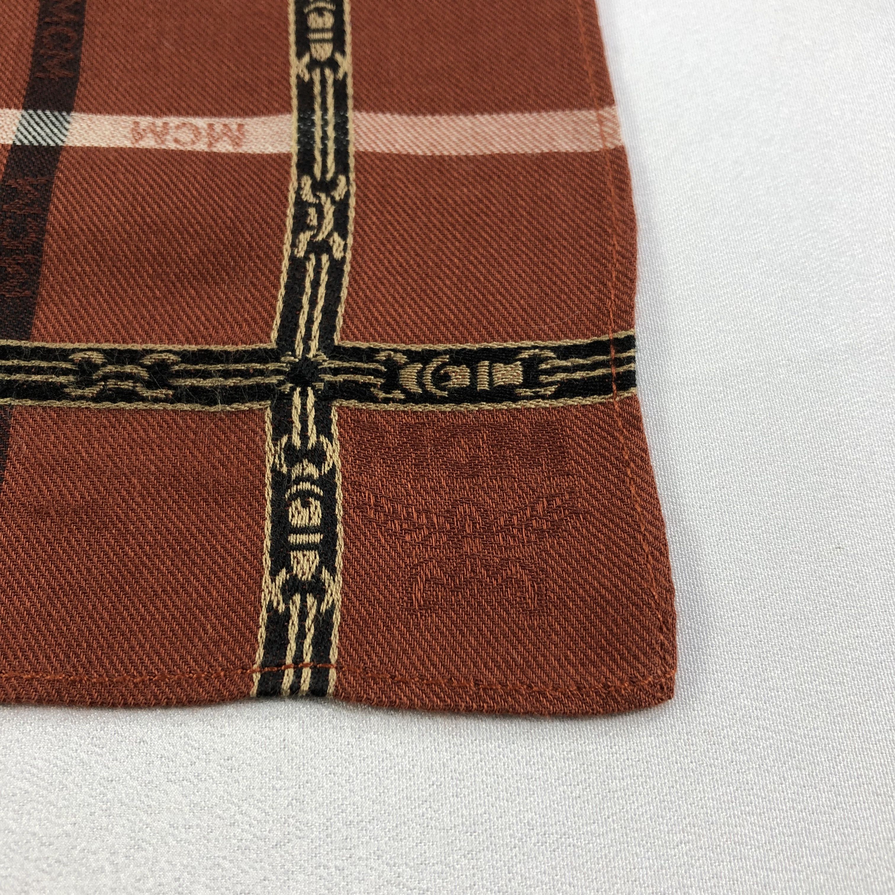 MCM MCM Brown Handkerchief Neckerchief Bandana H1717 Size ONE SIZE - 4 Thumbnail
