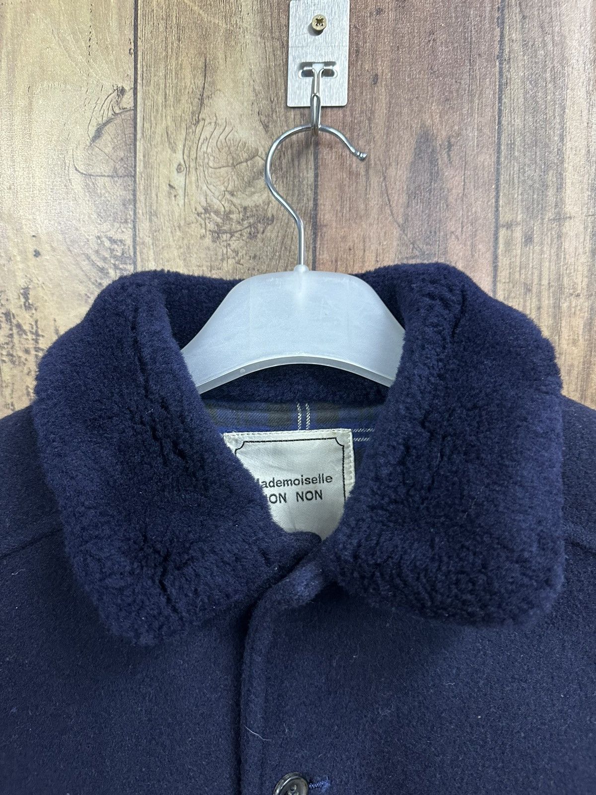 Mademoiselle Non Non Vtg Mademoiselle Non Non Wool Boxy Crop Jacket Z20 Size US S / EU 44-46 / 1 - 10 Thumbnail