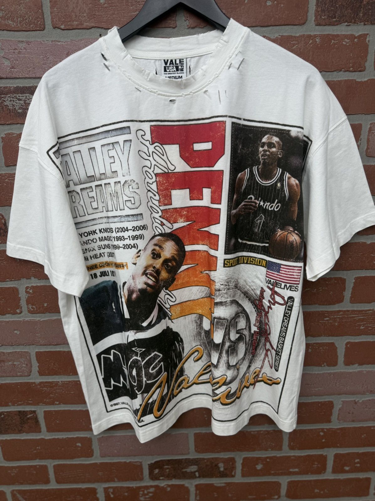 Vale Valley White Summer Tee Men’s Size M (NEW) Size US M / EU 48-50 / 2 - 1 Thumbnail