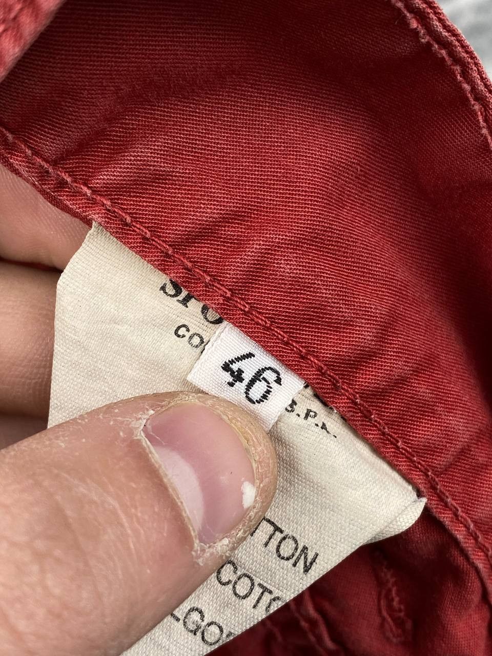 Stone Island Vintage Stone Island Denim Pants 90s Men Size 46 Red Size US 30 / EU 46 - 16 Thumbnail