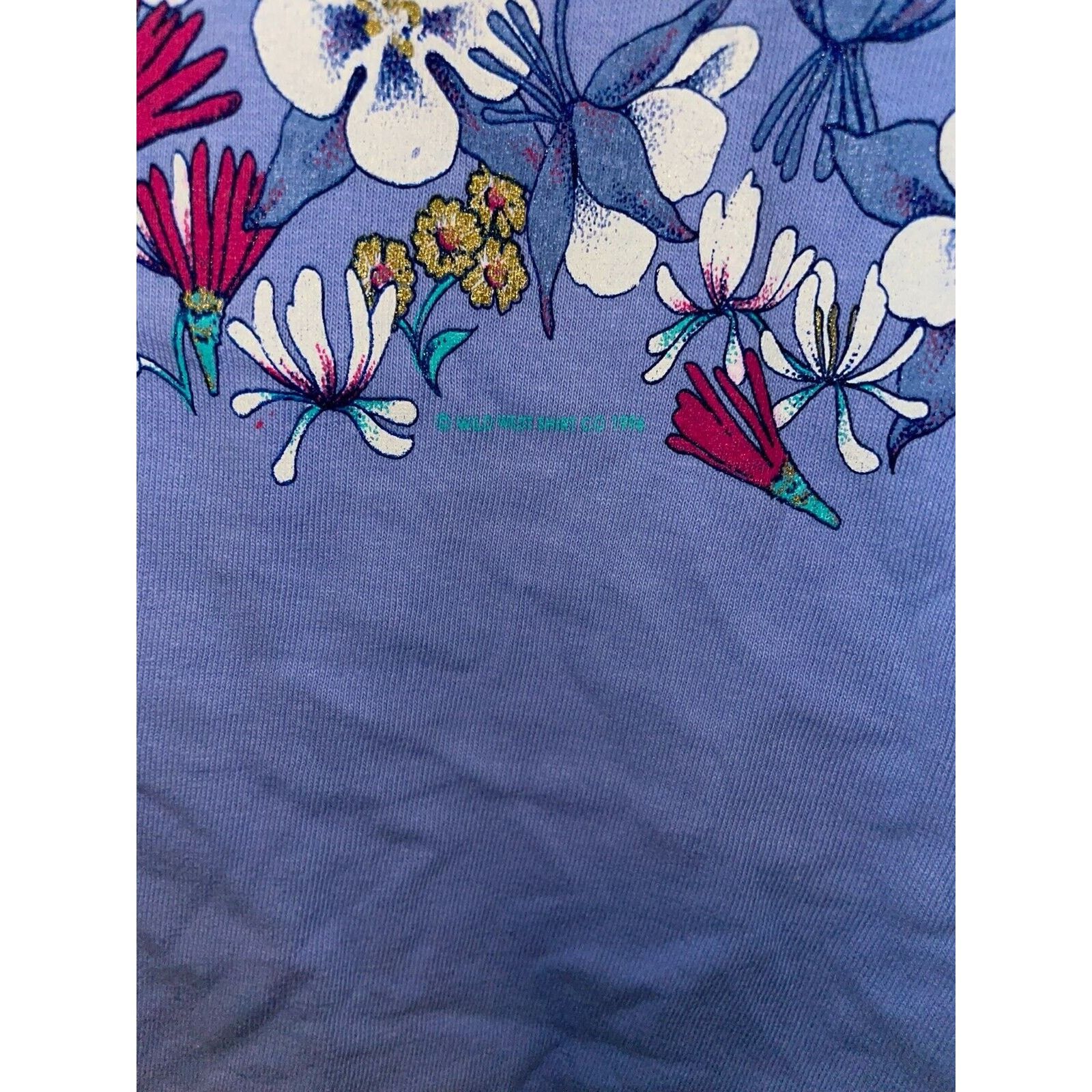 Jerzees Vintage North Dakota Shirt Mountain Hummingbird Tee 90s L Size US L / EU 52-54 / 3 - 7 Thumbnail
