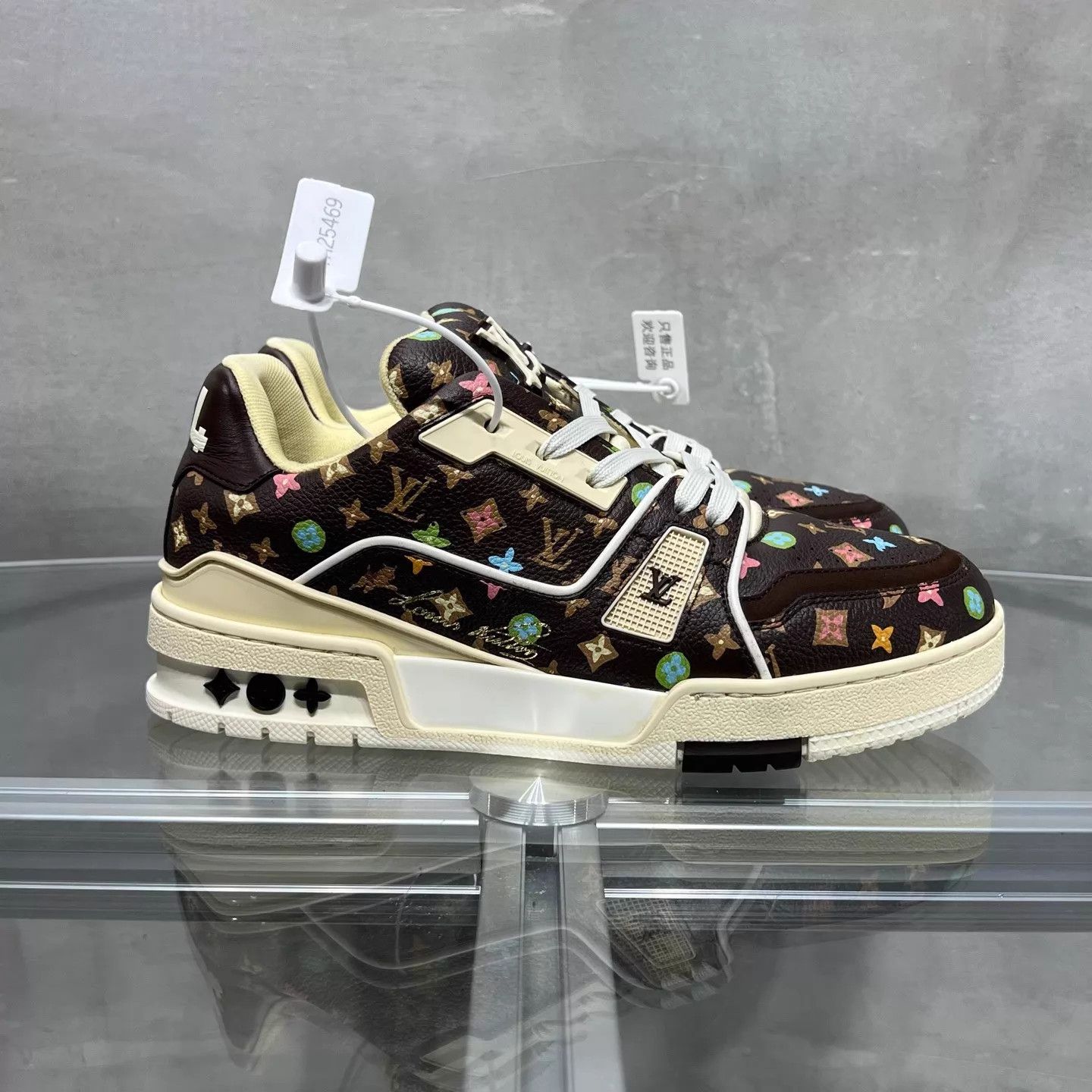 Louis Vuitton LV Trainer x Tyler Brown UK3/37 Size US 6.5 / IT 36.5 - 4 Thumbnail