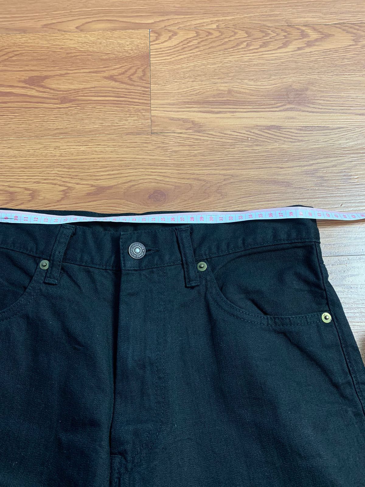 Yohji Yamamoto Yohji Yamamoto Pour Homme Black Denim Size US 30 / EU 46 - 16 Thumbnail
